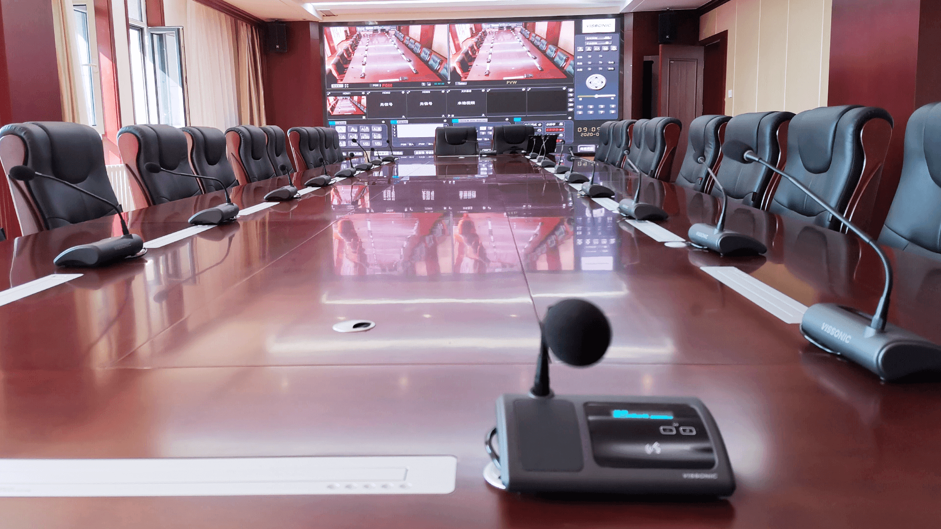 平凉市人民检察院应用5gwifi无线会议系统