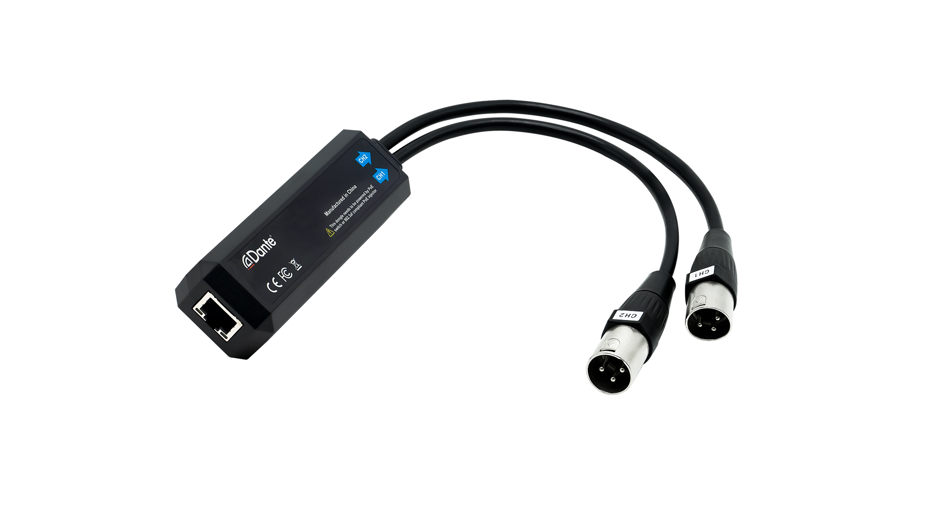wifi会议产品：Dante 到模拟通道转换器
