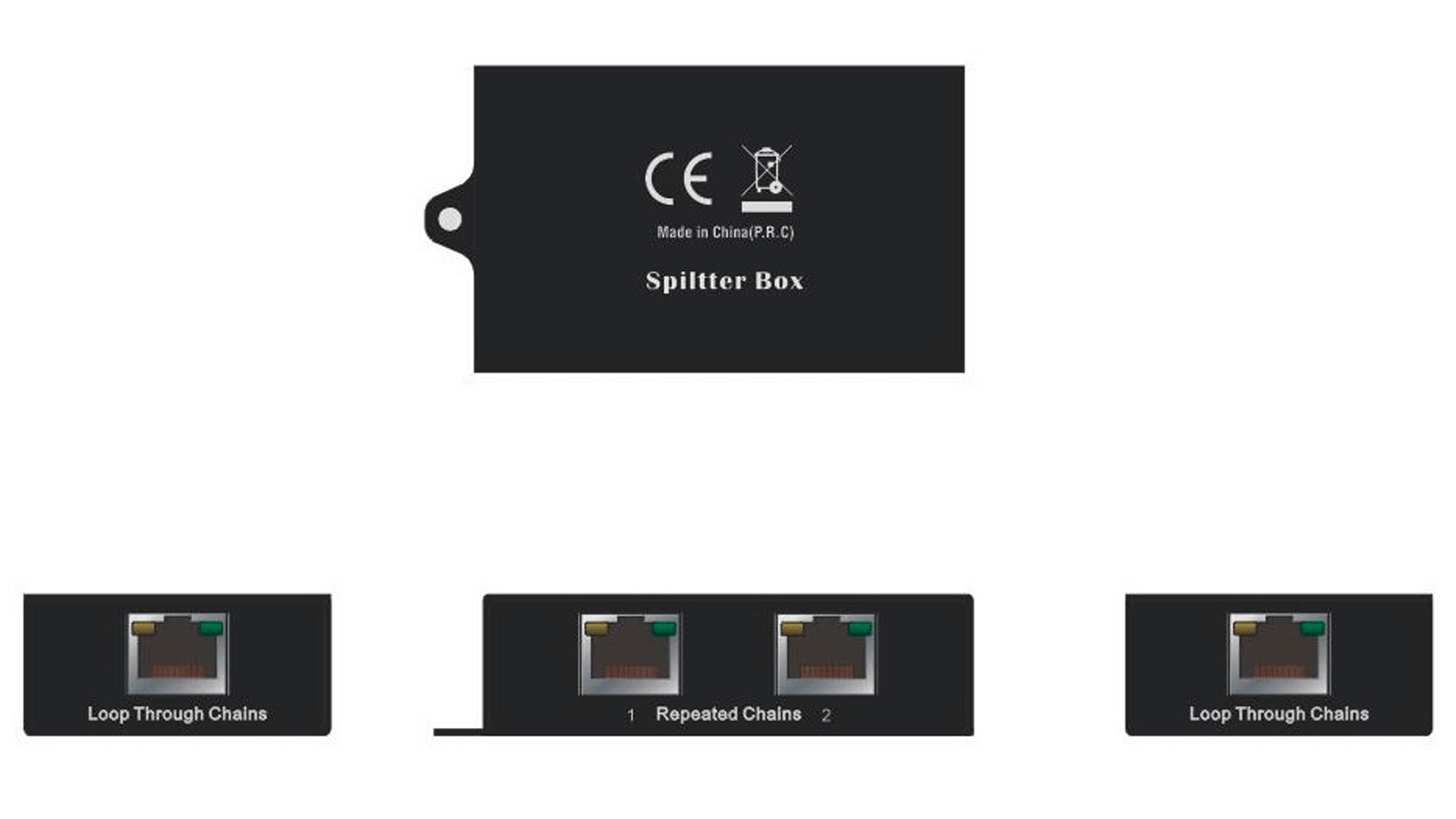 数字会议网络分路器