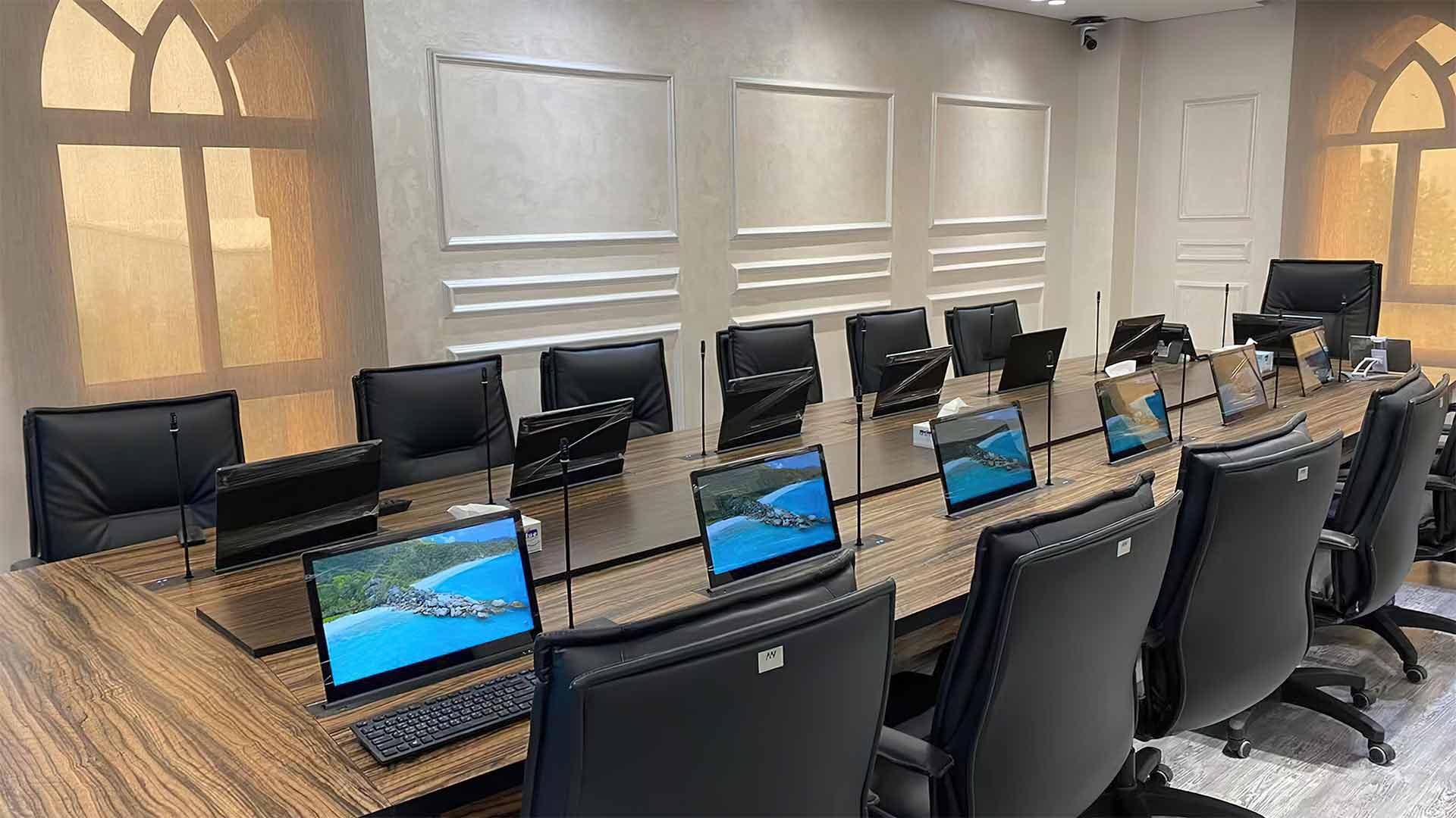 科威特公共工程部应用无纸化会议系统